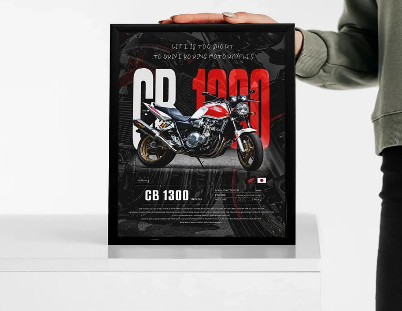 تابلو وال سنس مدل موتور طرح CB1300 (M102)